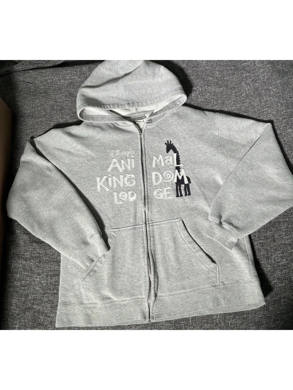 Disney Disneyland Animal Kingdom Lodge Zip Up Jacket Classic Hoodie California